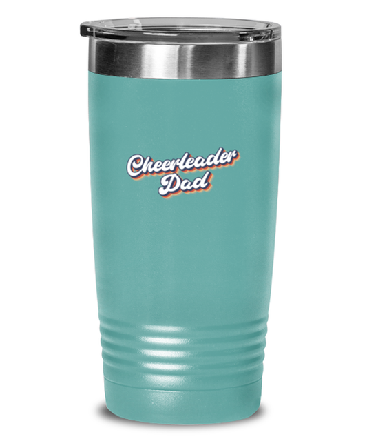 Cheerleader Dad Cheer Dad 1970s 70 Travel Mug, Gifts, Tumbler, Home Office Decor, Coffee Cup, Unique Gag Idea, Him Her