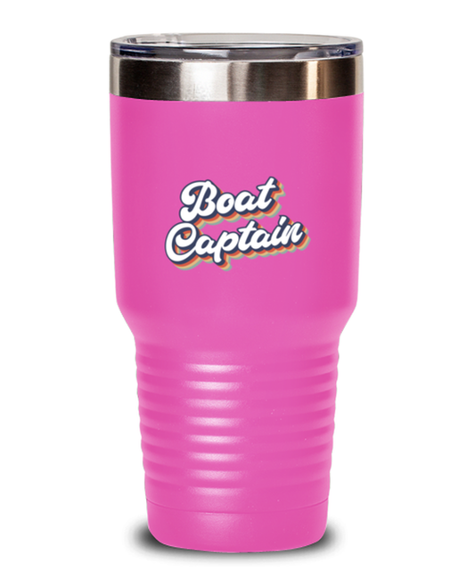 Boat Captain Boating Sailor Sail Boat Travel Mug, Gifts, Tumbler, Home Office Decor, Coffee Cup, Unique Gag Idea, Him Her