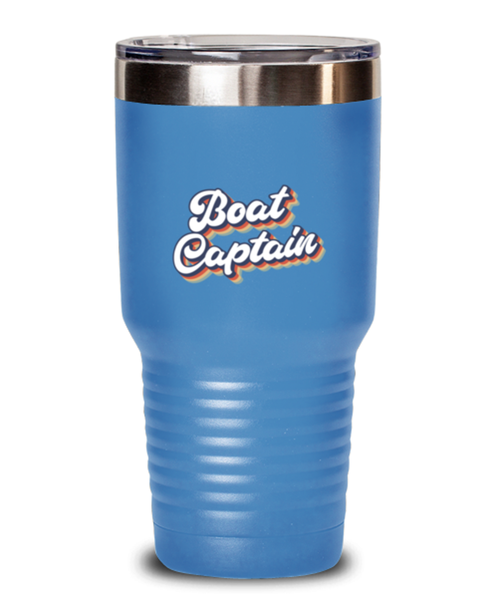 Boat Captain Boating Sailor Sail Boat Travel Mug, Gifts, Tumbler, Home Office Decor, Coffee Cup, Unique Gag Idea, Him Her