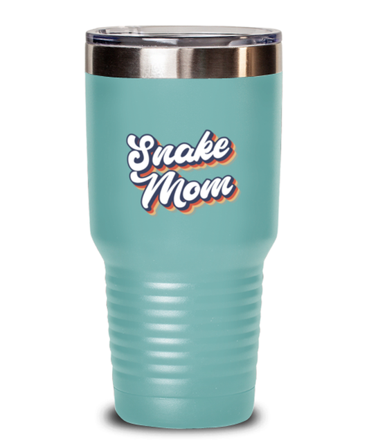 Snake Mom 70s Mama 1970s Travel Mug, Gifts, Tumbler, Home Office Decor, Coffee Cup, Unique Gag Idea, Him Her