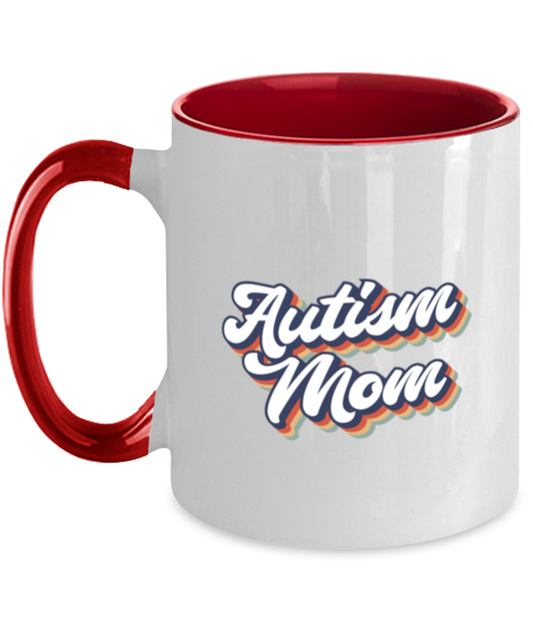 Autism Mom Mama Mommy Mother's Day Mug, Gifts, Home Office Decor, Coffee Cup, Unique Gag Idea, Him Her