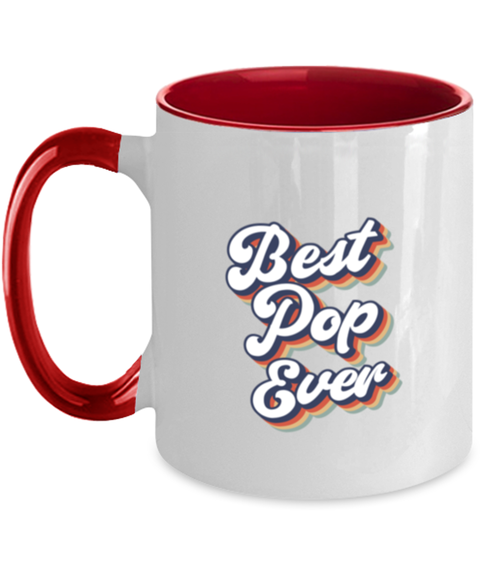 Best Pop Ever 70s 1970s For Dad Grandpa Mug, Gifts, Home Office Decor, Coffee Cup, Unique Gag Idea, Him Her