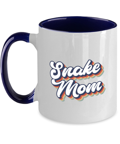 Snake Mom 70s Mama 1970s Mug, Gifts, Home Office Decor, Coffee Cup, Unique Gag Idea, Him Her