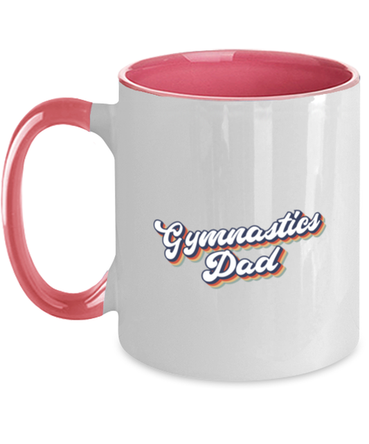 Gymnastics Dad 70s 1970s Mug, Gifts, Home Office Decor, Coffee Cup, Unique Gag Idea, Him Her