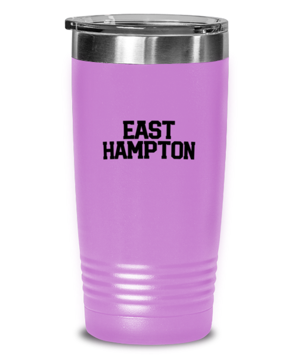 East Hampton NY New York Moving Away Travel Mug, Gifts, Tumbler, Home Office Decor, Coffee Cup, Unique Gag Idea, Him Her