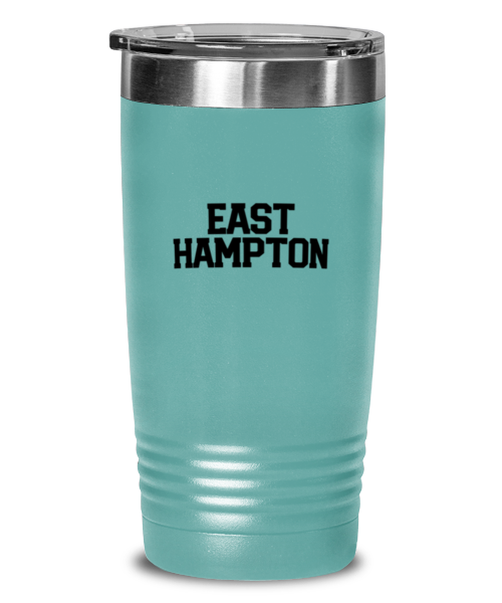 East Hampton NY New York Moving Away Travel Mug, Gifts, Tumbler, Home Office Decor, Coffee Cup, Unique Gag Idea, Him Her