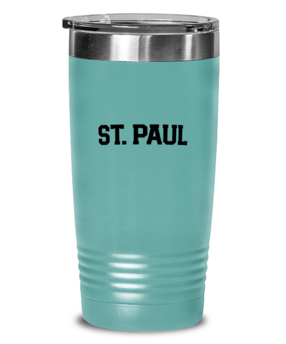 St. Paul MN Minnesota Moving Away Travel Mug, Gifts, Tumbler, Home Office Decor, Coffee Cup, Unique Gag Idea, Him Her