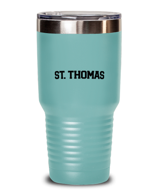 St. Thomas Virgin Island Moving Away Travel Mug, Gifts, Tumbler, Home Office Decor, Coffee Cup, Unique Gag Idea, Him Her