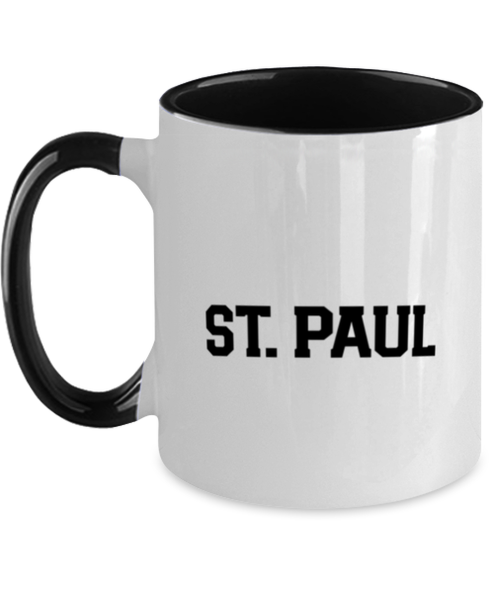 St. Paul MN Minnesota Moving Away Mug, Gifts, Home Office Decor, Coffee Cup, Unique Gag Idea, Him Her