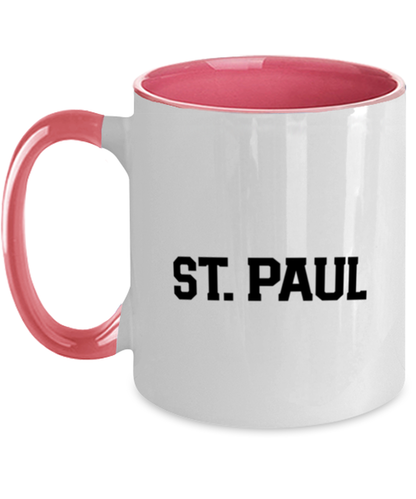 St. Paul MN Minnesota Moving Away Mug, Gifts, Home Office Decor, Coffee Cup, Unique Gag Idea, Him Her