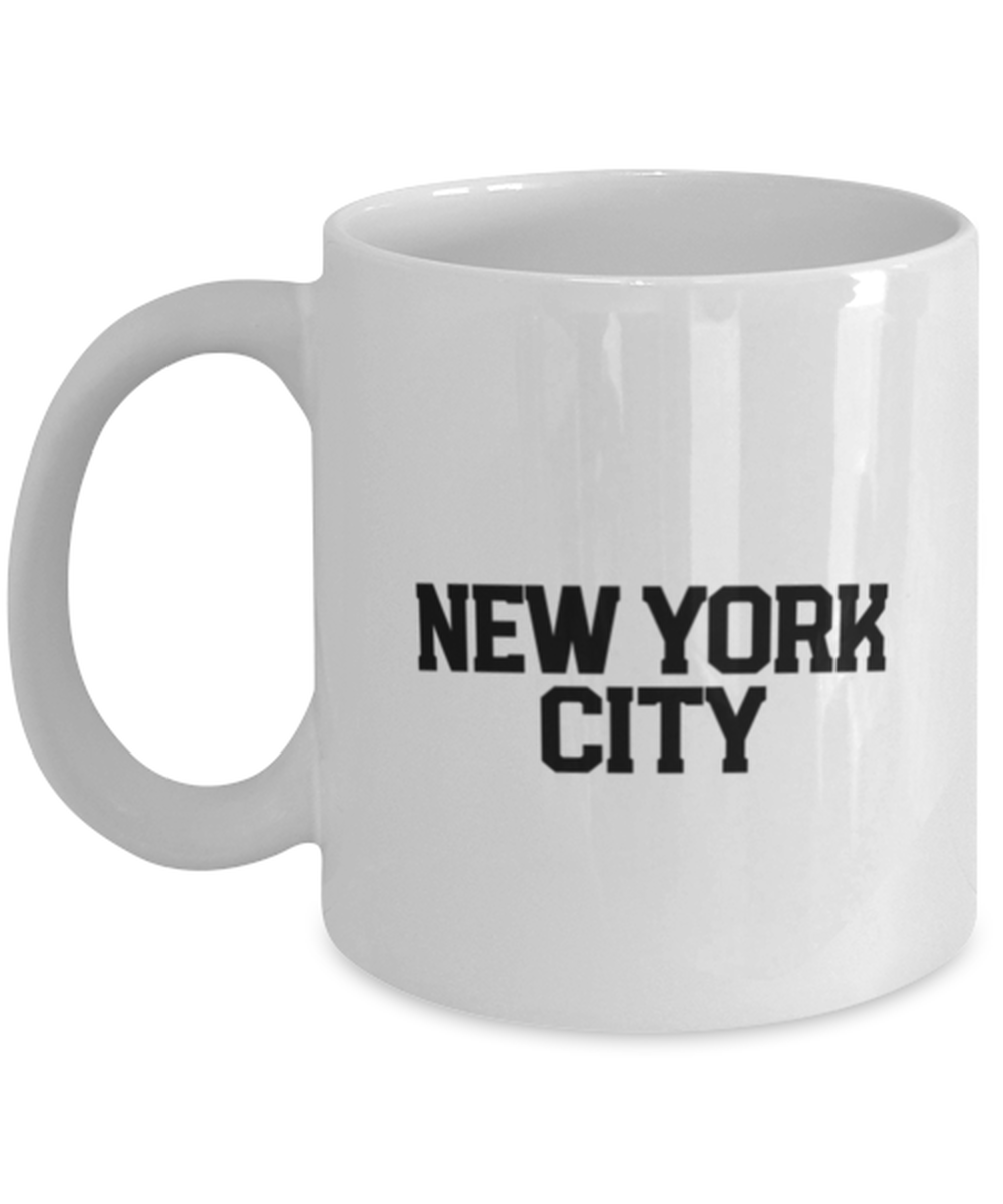 New York City NYC Local Moving Away Mug, Gifts, Home Office Decor, Coffee Cup, Unique Gag Idea, Him Her