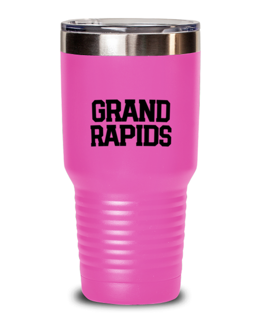 Grand Rapids Michigan Local Moving Away Travel Mug, Gifts, Tumbler, Home Office Decor, Coffee Cup, Unique Gag Idea, Him Her