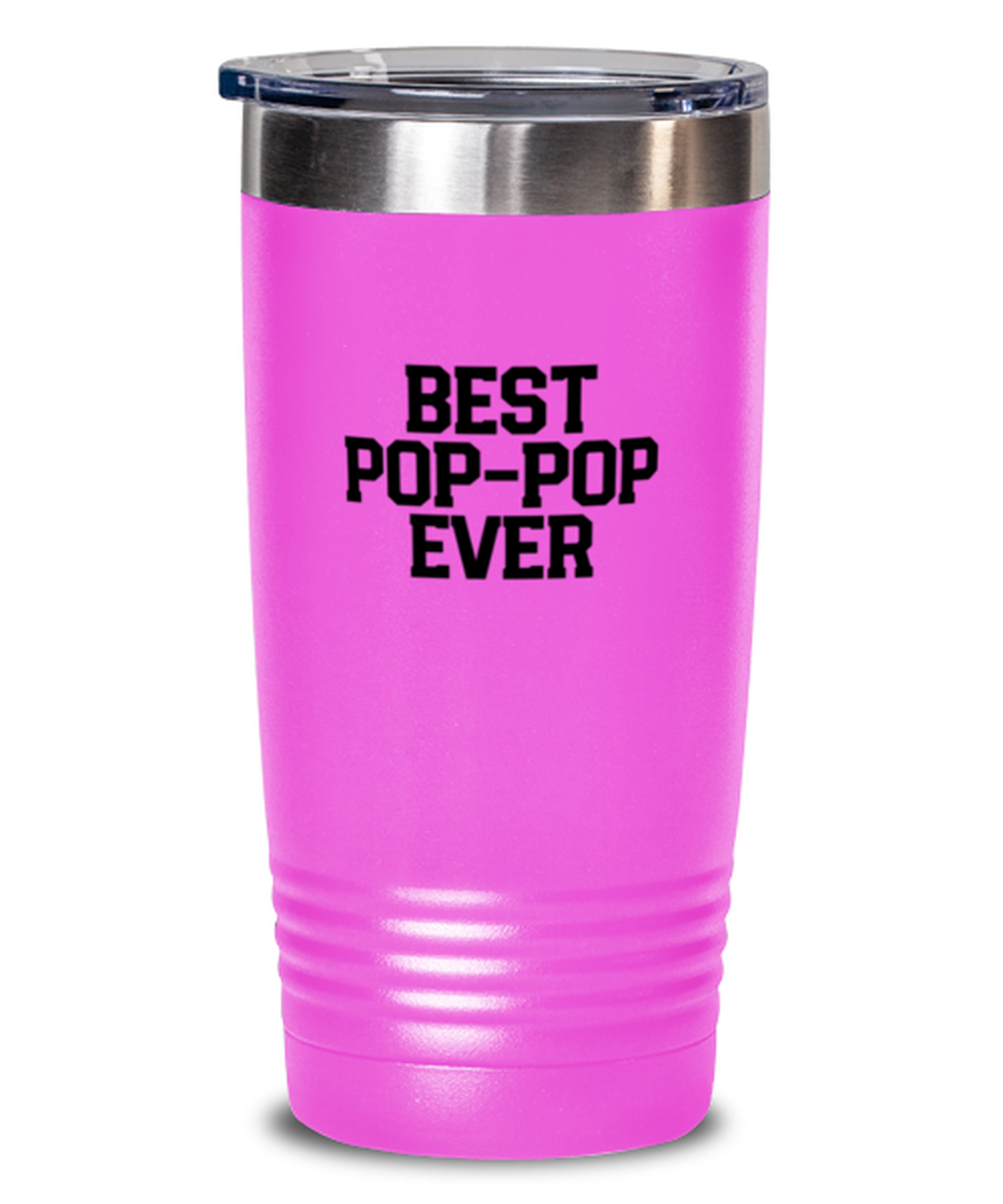 Pop Pop Father's Day Dad New Grandpa Granddad Grandpop Travel Mug, Gifts, Tumbler, Home Office Decor, Coffee Cup, Unique Gag Idea, Him Her