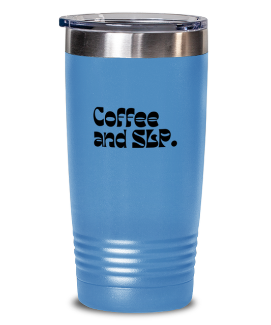 SLP Speech Language Pathologist 70s Speech Therapist Graduation 1970s Travel Mug, Gifts, Tumbler, Home Office Decor, Coffee Cup, Unique Gag Idea, Him Her