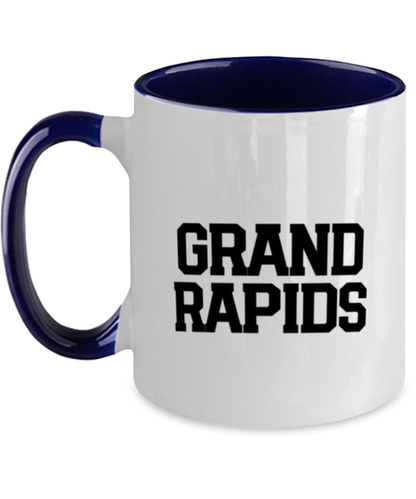 Grand Rapids Michigan Local Moving Away Mug, Gifts, Home Office Decor, Coffee Cup, Unique Gag Idea, Him Her