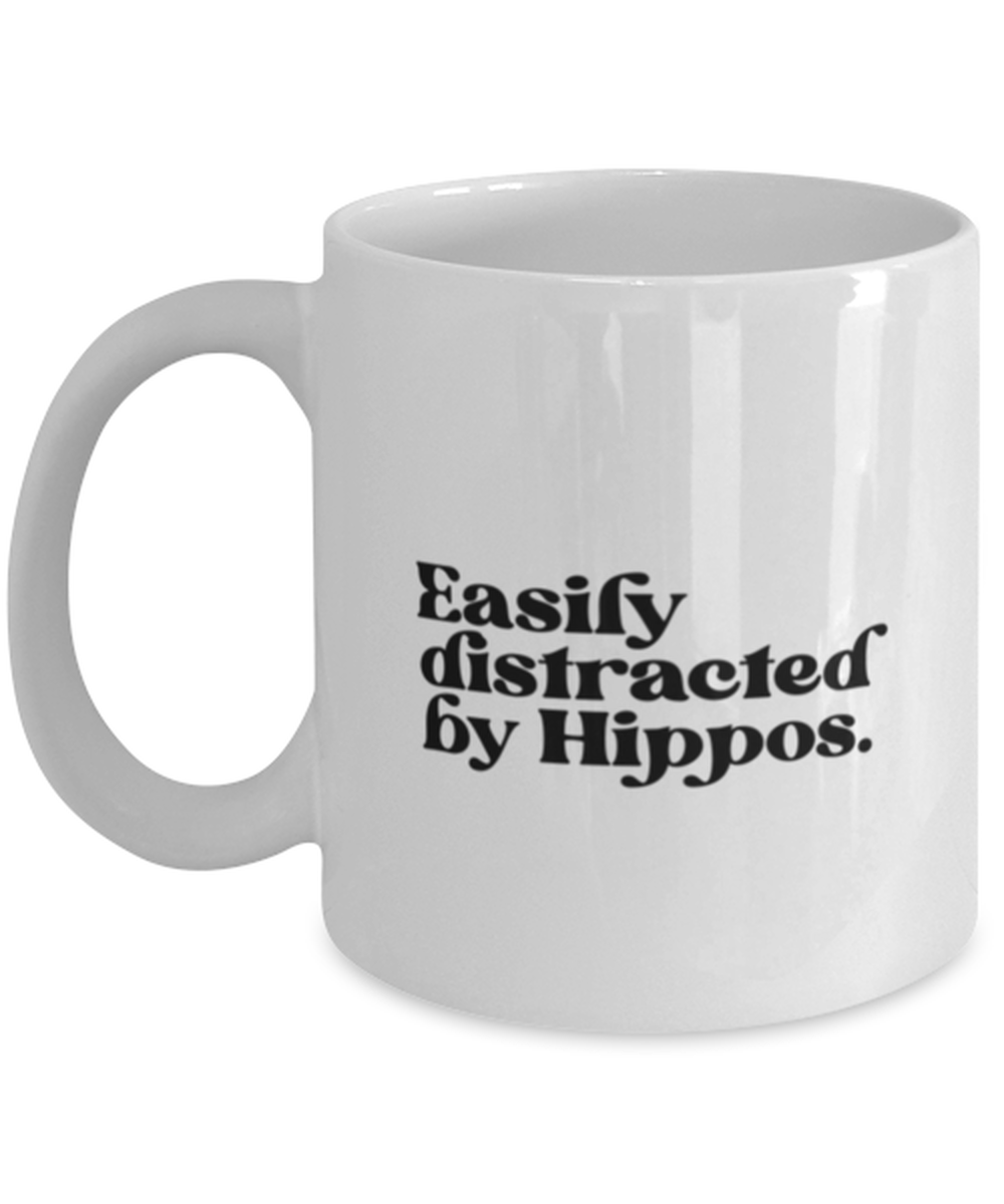 Hippo Hippopotamus 70s 1970s Lover Cute Mug, Gifts, Home Office Decor, Coffee Cup, Unique Gag Idea, Him Her