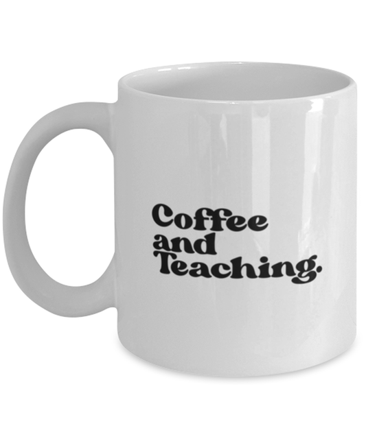 Teacher 70s 1970s Appreciation Teaching Mug, Gifts, Home Office Decor, Coffee Cup, Unique Gag Idea, Him Her