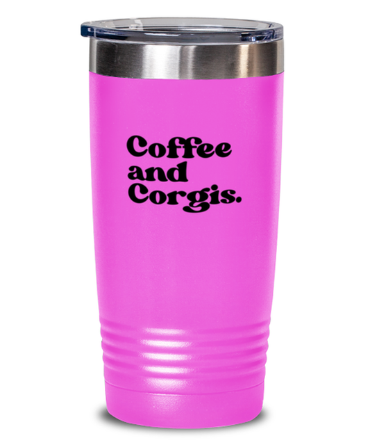 Corgi Lover 70s 1970s Mama Dad Travel Mug, Gifts, Tumbler, Home Office Decor, Coffee Cup, Unique Gag Idea, Him Her