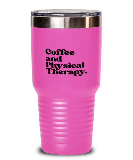 Physical Therapist 70s 1970s PT Therapy Travel Mug, Gifts, Tumbler, Home Office Decor, Coffee Cup, Unique Gag Idea, Him Her