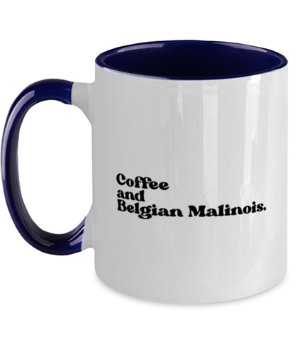 Belgian Malinois 70s 1970s Lover Mama Dad Mug, Gifts, Home Office Decor, Coffee Cup, Unique Gag Idea, Him Her