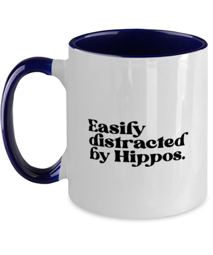 Hippo Hippopotamus 70s 1970s Lover Cute Mug, Gifts, Home Office Decor, Coffee Cup, Unique Gag Idea, Him Her