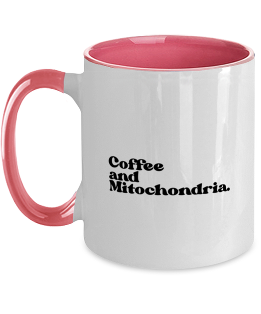 Mitochondria 70s 1970s Science Teacher Biology Mug, Gifts, Home Office Decor, Coffee Cup, Unique Gag Idea, Him Her