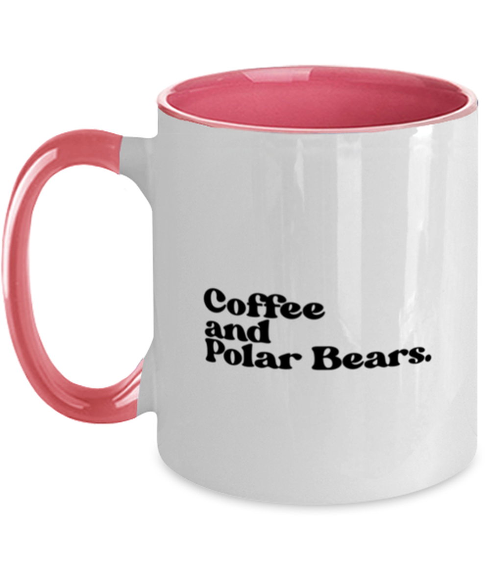 Polar Bear Lover 70s 1970s Mug, Gifts, Home Office Decor, Coffee Cup, Unique Gag Idea, Him Her