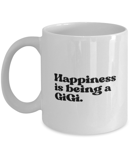 GiGi Grandma For Her Mom Wife  Retro 70s Mug, Gifts, Home Office Decor, Coffee Cup, Unique Gag Idea, Him Her