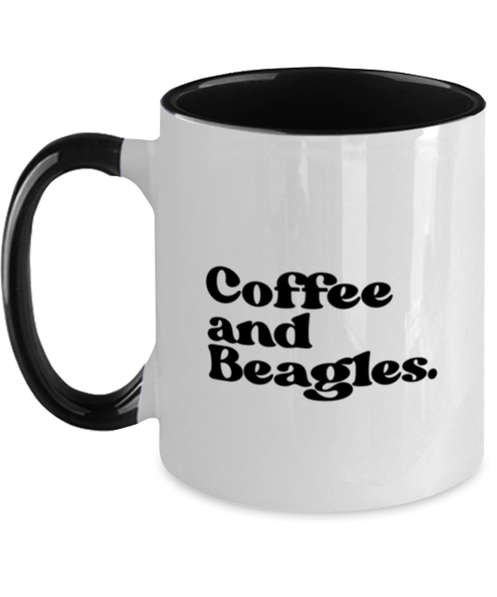 Beagle Lover 70s Retro Dog Owner Mom Dad Mug, Gifts, Home Office Decor, Coffee Cup, Unique Gag Idea, Him Her