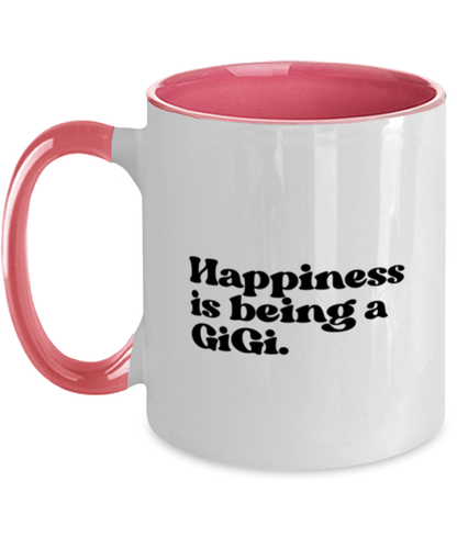 GiGi Grandma For Her Mom Wife  Retro 70s Mug, Gifts, Home Office Decor, Coffee Cup, Unique Gag Idea, Him Her