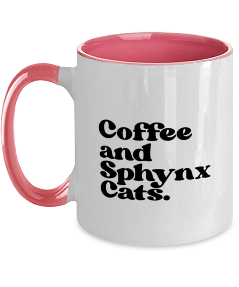 Sphynx Cat Lover 70s Retro Owner Mom Dad Mug, Gifts, Home Office Decor, Coffee Cup, Unique Gag Idea, Him Her