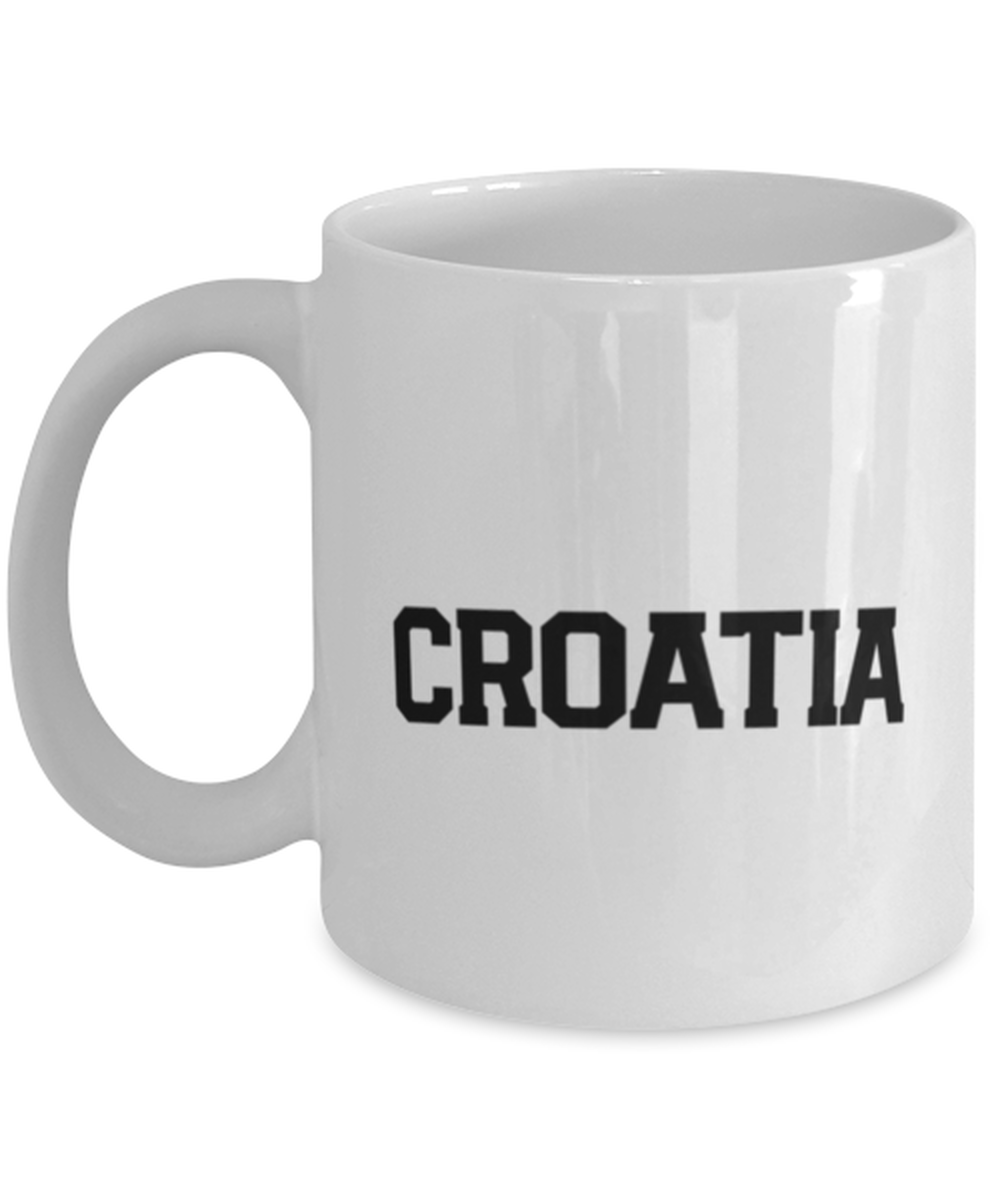 Croatia Croatian Local Moving Away Mug, Gifts, Home Office Decor, Coffee Cup, Unique Gag Idea, Him Her