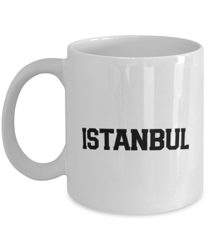 Istanbul Turkey Turkish Local Moving Away Mug, Gifts, Home Office Decor, Coffee Cup, Unique Gag Idea, Him Her