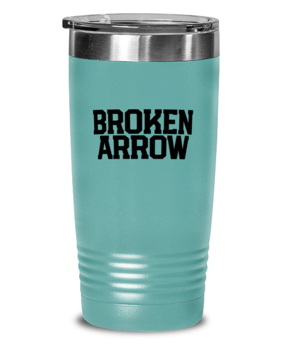 Broken Arrow Oklahoma OK Local Moving Away Tumbler, Gifts, Travel Mug, Home Office Decor, Coffee Cup, Unique Gag Idea, Him Her