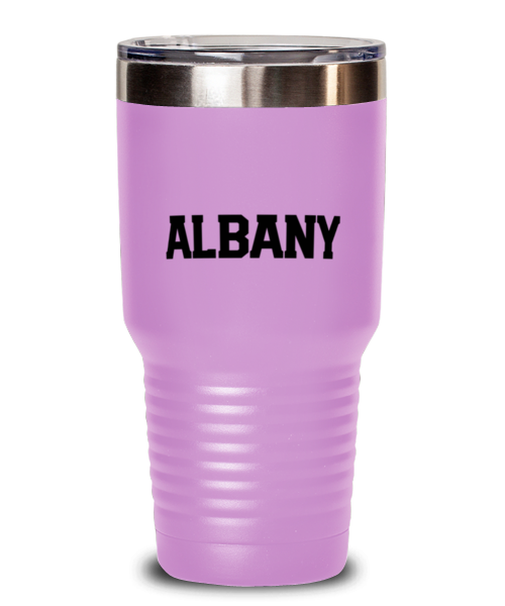 Albany NY GA New York Georgia Local Moving Away Tumbler, Gifts, Travel Mug, Home Office Decor, Coffee Cup, Unique Gag Idea, Him Her