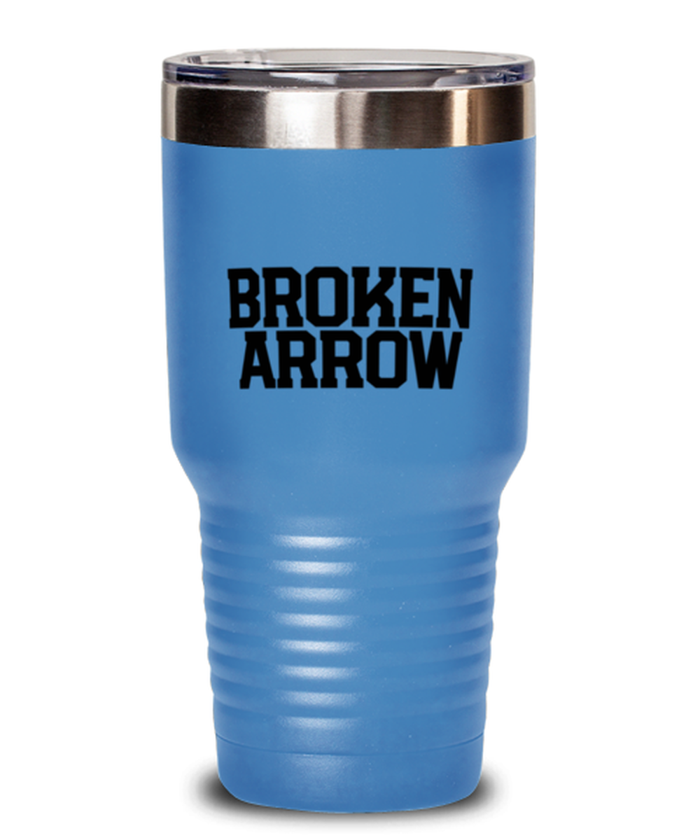 Broken Arrow Oklahoma OK Local Moving Away Tumbler, Gifts, Travel Mug, Home Office Decor, Coffee Cup, Unique Gag Idea, Him Her