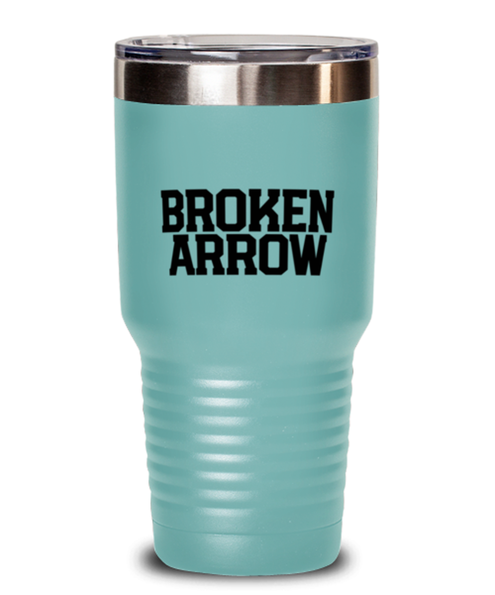 Broken Arrow Oklahoma OK Local Moving Away Tumbler, Gifts, Travel Mug, Home Office Decor, Coffee Cup, Unique Gag Idea, Him Her