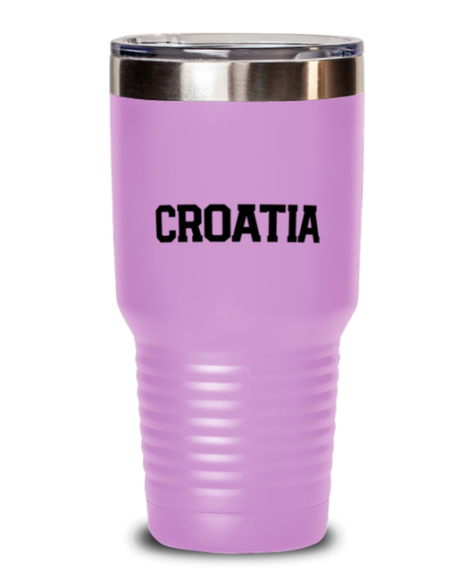 Croatia Croatian Local Moving Away Tumbler, Gifts, Travel Mug, Home Office Decor, Coffee Cup, Unique Gag Idea, Him Her