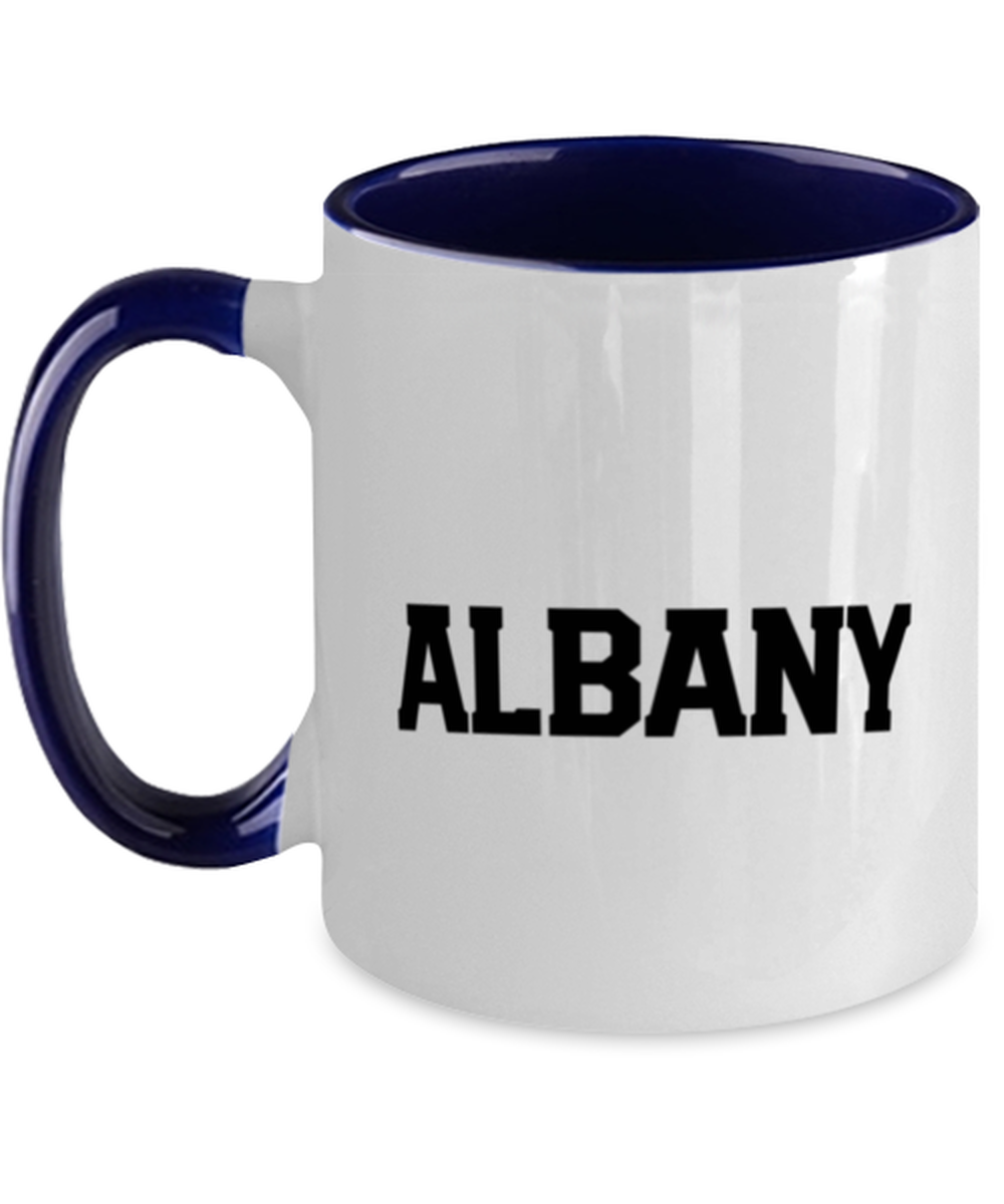 Albany NY GA New York Georgia Local Moving Away Mug, Gifts, Home Office Decor, Coffee Cup, Unique Gag Idea, Him Her