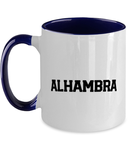 Alhambra Spain Austria Local Moving Away Mug, Gifts, Home Office Decor, Coffee Cup, Unique Gag Idea, Him Her