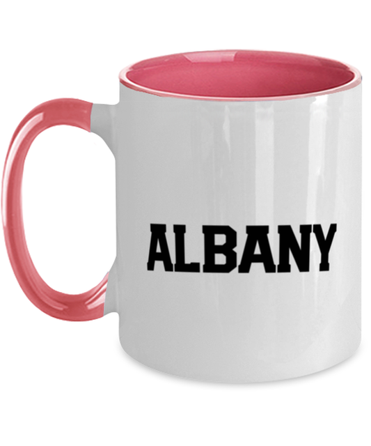 Albany NY GA New York Georgia Local Moving Away Mug, Gifts, Home Office Decor, Coffee Cup, Unique Gag Idea, Him Her