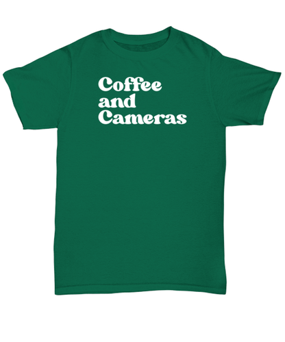 Camera Collector 1970s 70s Photographer Videographer Shirt, Gifts, Tshirt, Unisex Tee, Funny