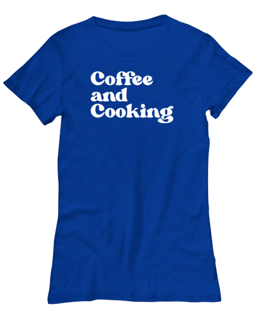 Cooking 1970s 70s Womens Shirt, Gifts, Female Tshirt, Woman Tee, Funny