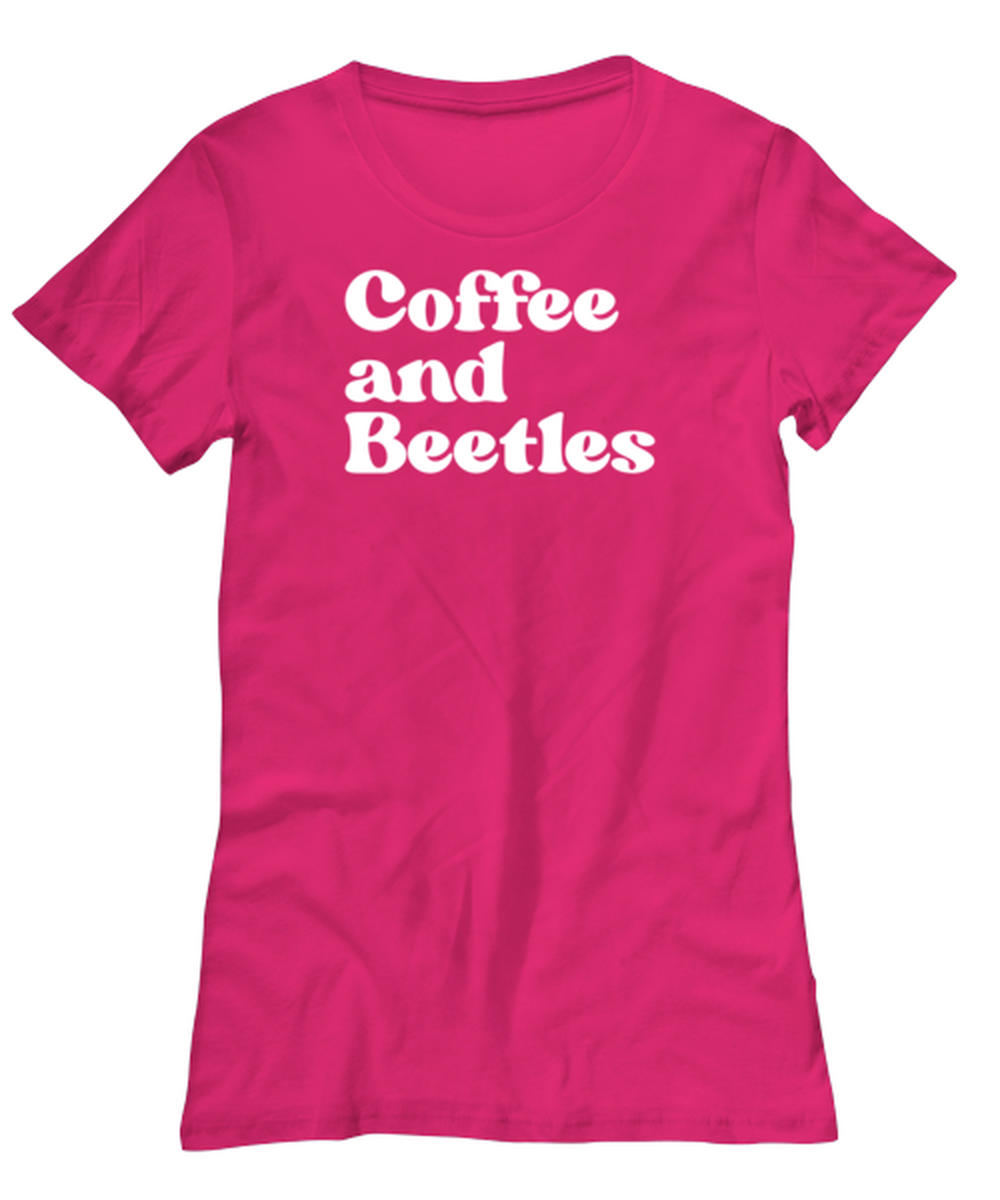 Beetle Lover Bug Owner 70s Insect Collector 1970s Womens Shirt, Gifts, Female Tshirt, Woman Tee, Funny