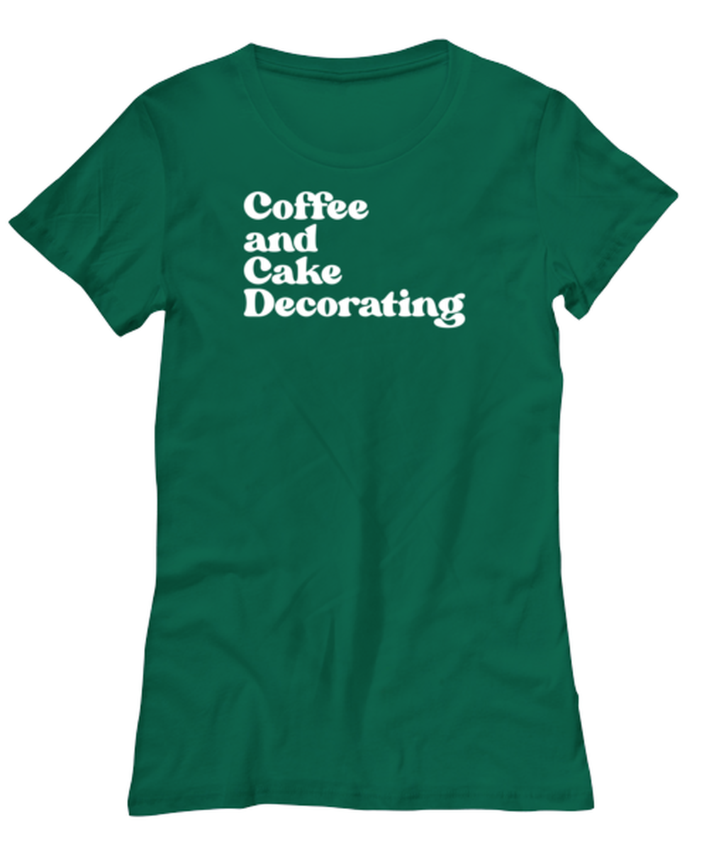 Cake Decorating 1970s 70s Womens Shirt, Gifts, Female Tshirt, Woman Tee, Funny