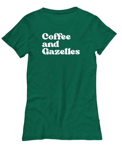 Gazelle Lover Owner 70s Mom 1970s Dad Womens Shirt, Gifts, Female Tshirt, Woman Tee, Funny