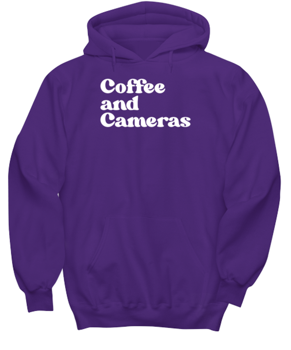 Camera Collector 1970s 70s Photographer Videographer Hoodie, Gifts, Hooded Sweatshirt, Unisex Hoodie Shirt, Funny