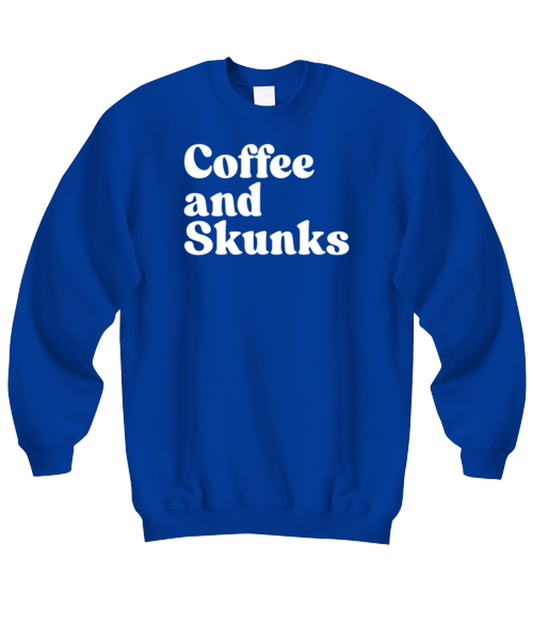 Skunk Lover Owner 70s Mom 1970s Dad Sweatshirt, Gifts, Sweater Shirt, Unisex, Jumper, Funny