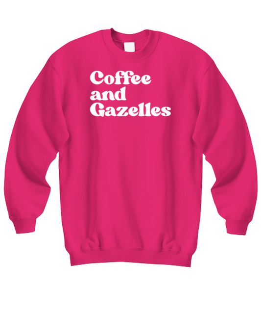 Gazelle Lover Owner 70s Mom 1970s Dad Sweatshirt, Gifts, Sweater Shirt, Unisex, Jumper, Funny