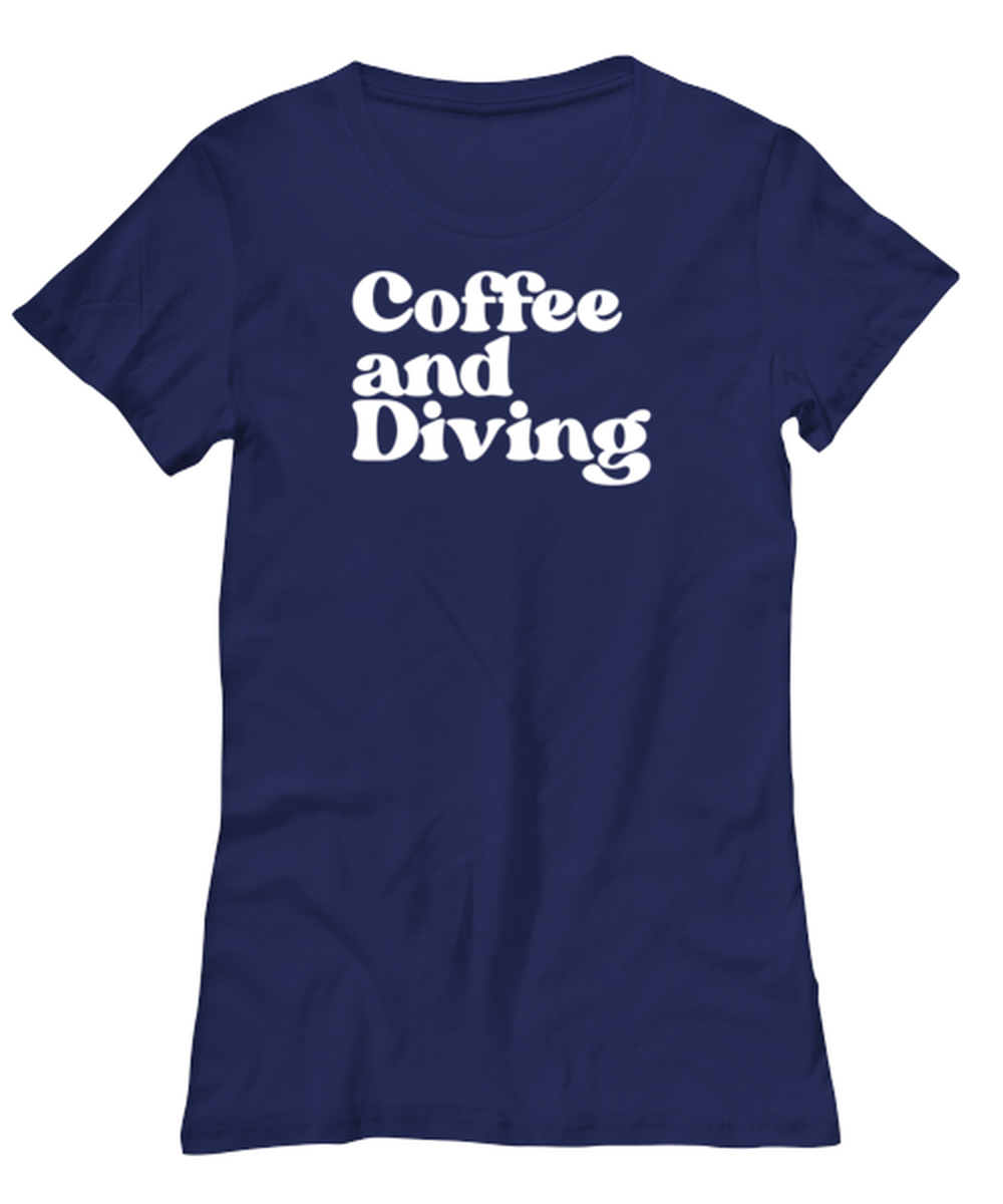 Diver Diving 1970s 70s Womens Shirt, Gifts, Tshirt, Tee, Jumper, Funny